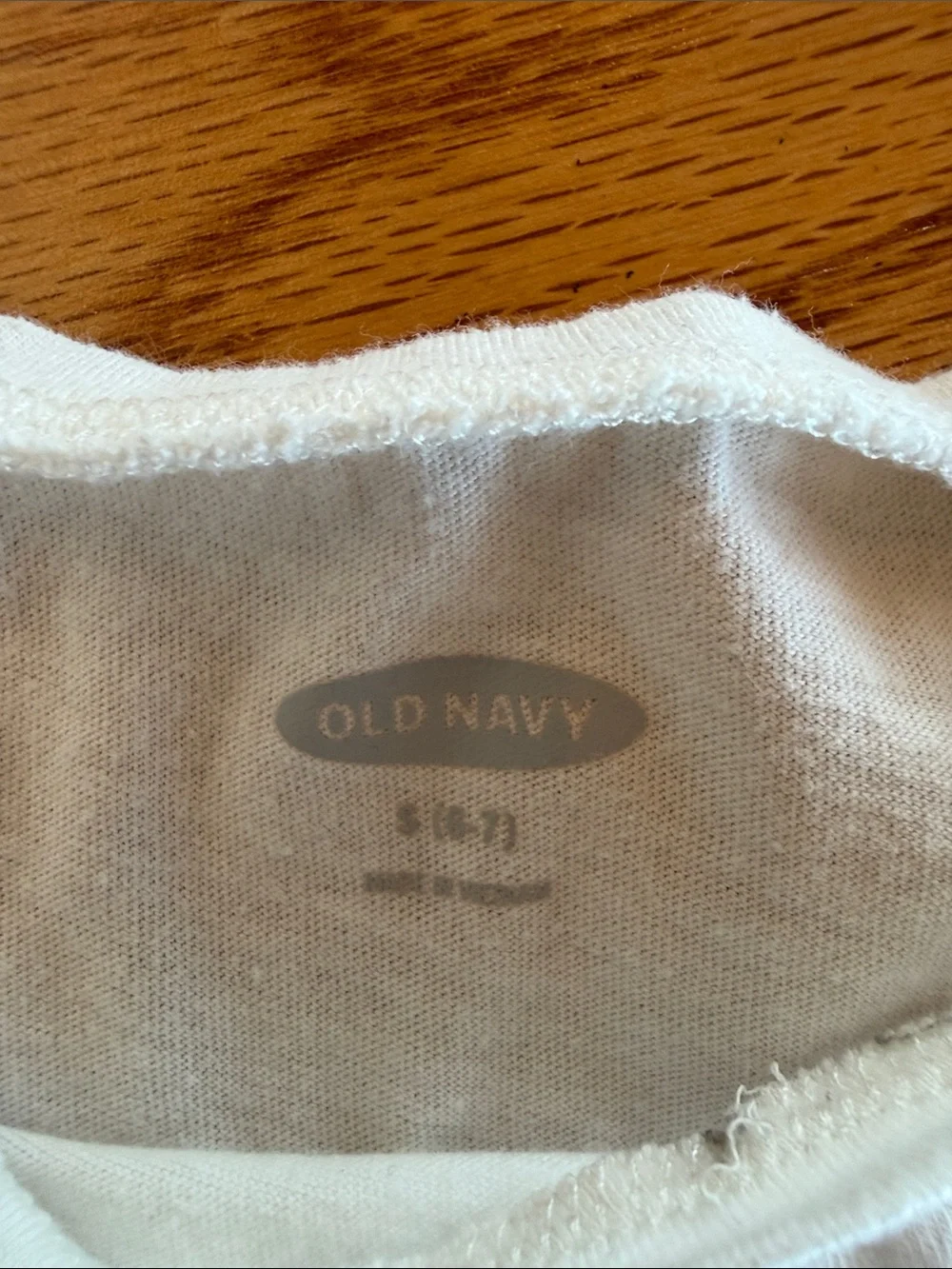 Old Navy white short